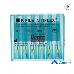 Інструмент ручний K-File Nitiflex №15, 25 мм (Dentsply Sirona), 6 шт./пак